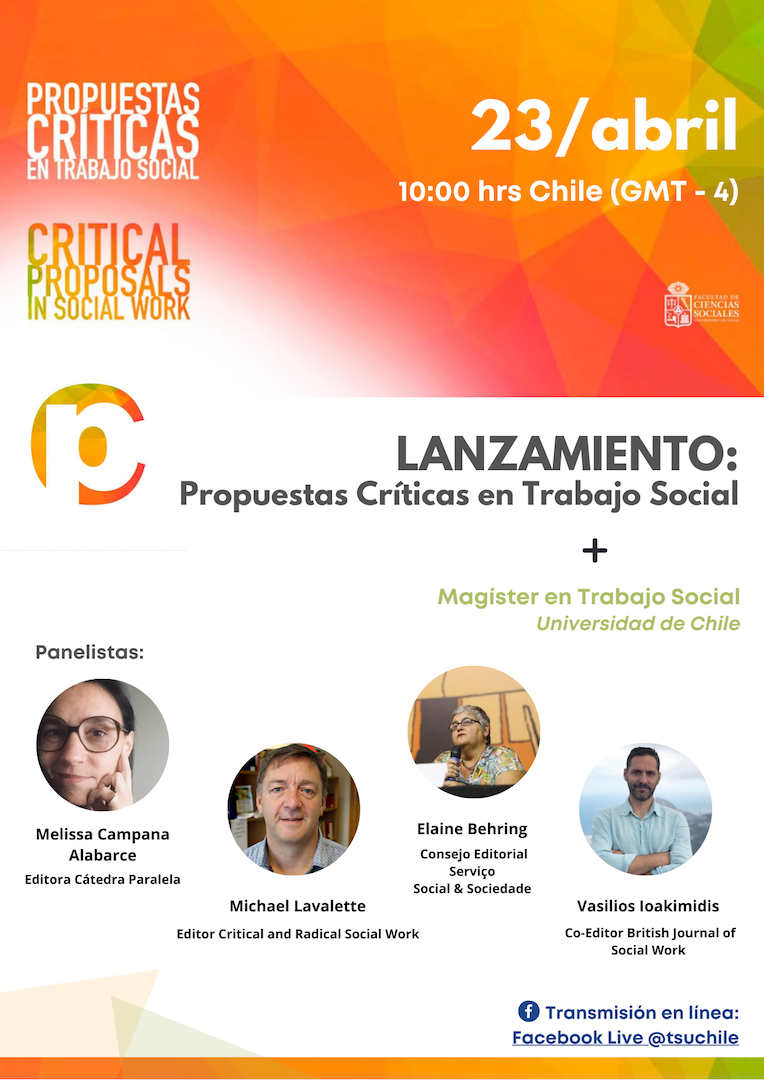 Lanzamiento: Propuestas Críticas en Trabajo Social